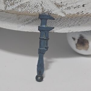 Vintage Tiny Metal Cracker Jack Prize Toy Monkey Wrench Charm [ Read Details ]